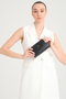 Zoozie Bags Cartera Lizard Negro 20cm x 4cm x 11cm